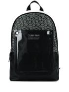 Calvin Klein Monogram Backpack - Black