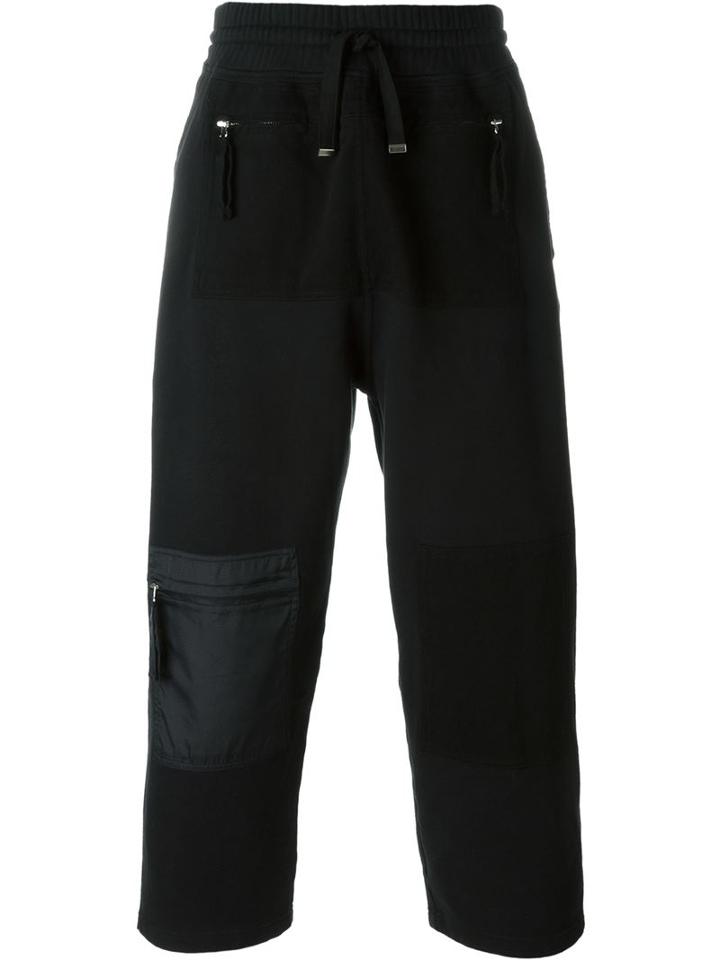 Blood Brother Zip Pocket Track Pants, Men's, Size: L, Black, Cotton/polyamide