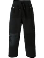 Blood Brother Zip Pocket Track Pants, Men's, Size: L, Black, Cotton/polyamide