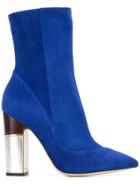 Pollini High Ankle Boots - Blue