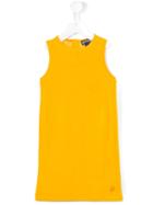 Vilebrequin Kids Sleeveless Dress, Girl's, Size: 10 Yrs, Yellow/orange