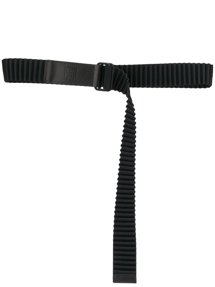 Homme Plissé Issey Miyake Pleated Belt - Black