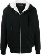 Moose Knuckles Bad Ass Bunny Sherpa Lined Hoodie - Black