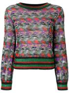Missoni Lurex Zigzag Sweatshirt - Multicolour