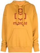 Isabel Marant Étoile Fleece Logo Hoodie - Yellow