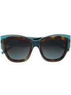 Pomellato Square Frame Sunglasses - Green