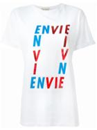 Être Cécile Envie Print T-shirt, Women's, Size: S, White, Cotton
