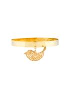 Natasha Zinko Bird Pendant Collar - Metallic