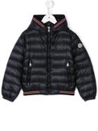 Moncler Kids Eliot Padded Jacket, Toddler Boy's, Size: 4 Yrs, Blue