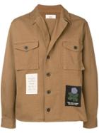 Kent & Curwen Patchwork Shirt Jacket - Brown