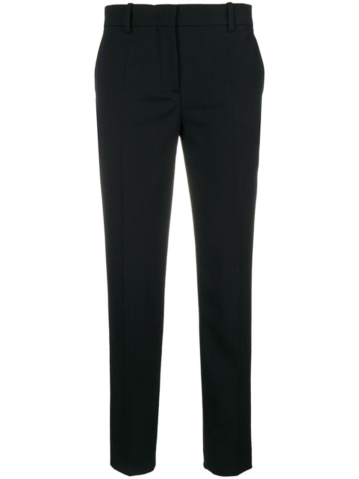 Emilio Pucci Cropped Tailored Trousers - Black