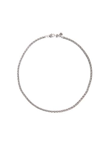 Lois Hill Craved Necklace - Metallic