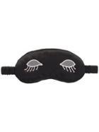 Morgan Lane Lacey Lids Sleeping Mask - Black