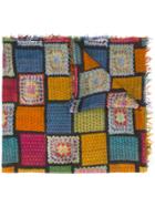 Faliero Sarti Patchwork Print Scarf - Multicolour