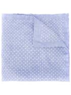 Fashion Clinic Dots Pocket Square, Men's, Blue, Silk