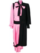 Maison Margiela Asymmetric Panelled Shirt Dress - Black