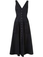 Saloni - 'zoey' Cut Out Dress - Women - Cotton/spandex/elastane - 4, Women's, Black, Cotton/spandex/elastane