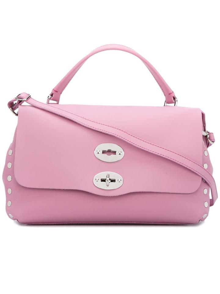Zanellato Flap Closure Tote - Pink