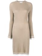 Venroy Knitted Dress - Brown