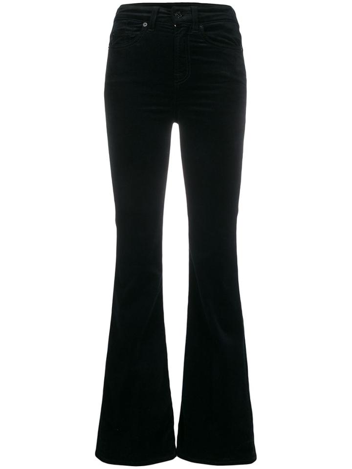 7 For All Mankind 7 For All Mankind Jsqnv650gv Blue Synthetic->velvet
