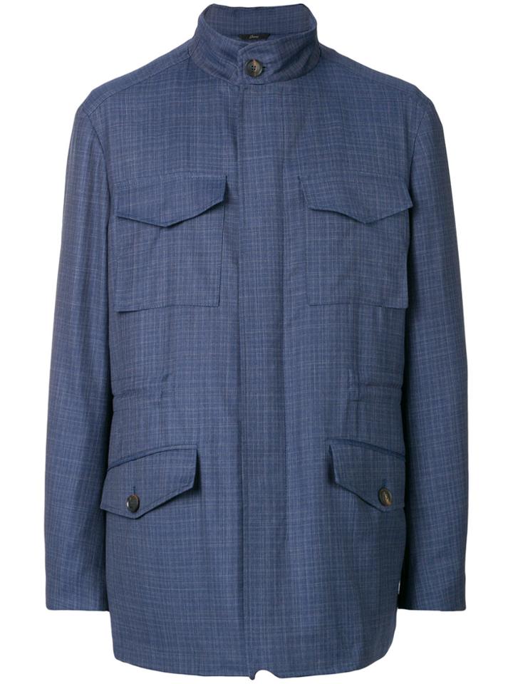 Brioni Cargo Jacket - Blue