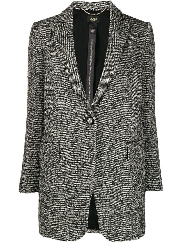 Liu Jo Single-breasted Coat - Black