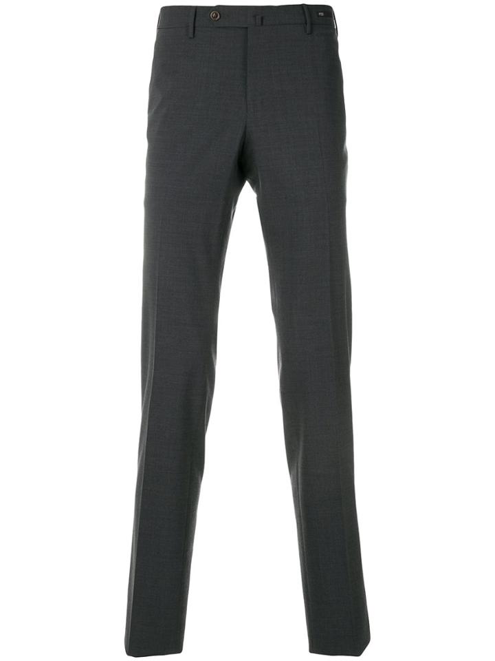 Pt01 Unlined Super Slim Trousers - Grey