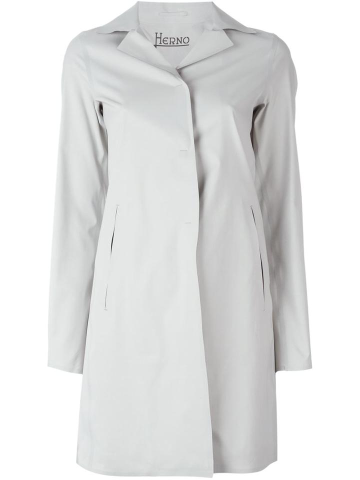 Herno Concealed Button Coat