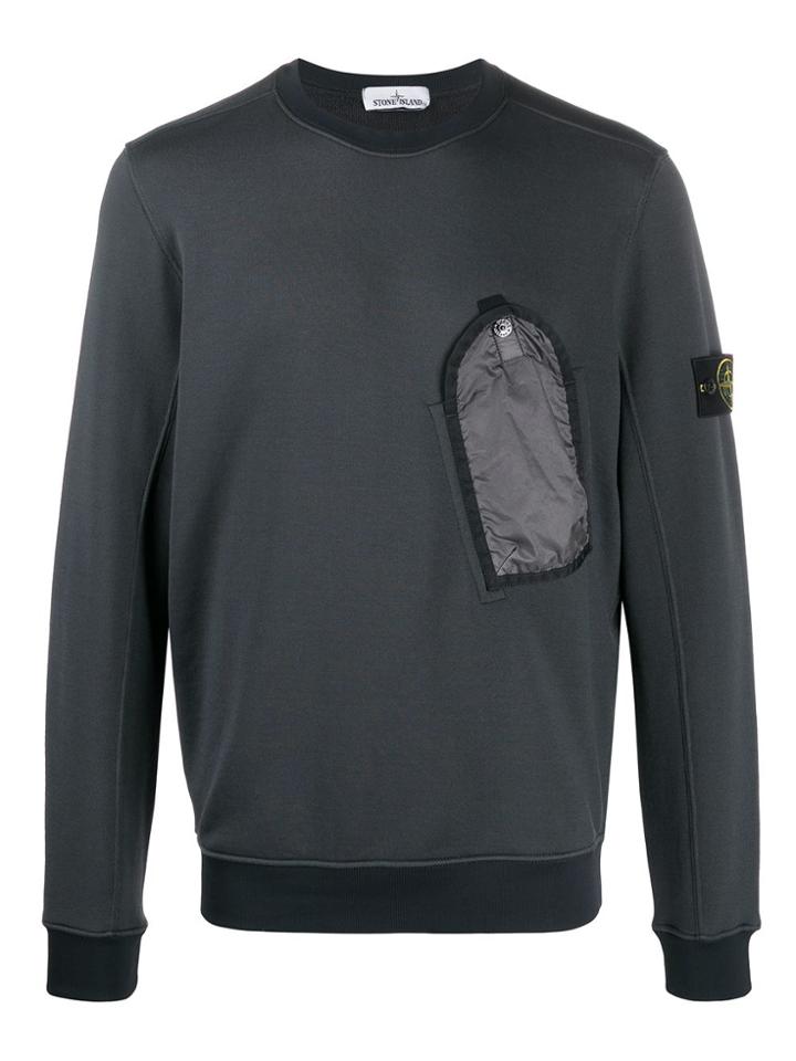 Stone Island Stone Island Mo711564046 V0067 Antracite Cotton - Grey