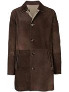 Desa 1972 Reversible Single-breasted Coat - Brown