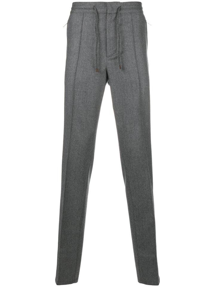 Brunello Cucinelli Slim-fit Trousers - Grey