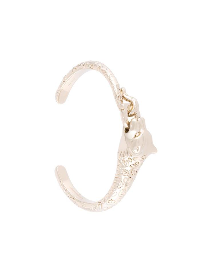 Salvatore Ferragamo Panther Cuff Bracelet