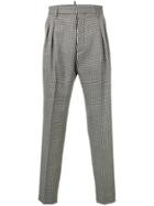 Dsquared2 Houndstooth Trousers - White
