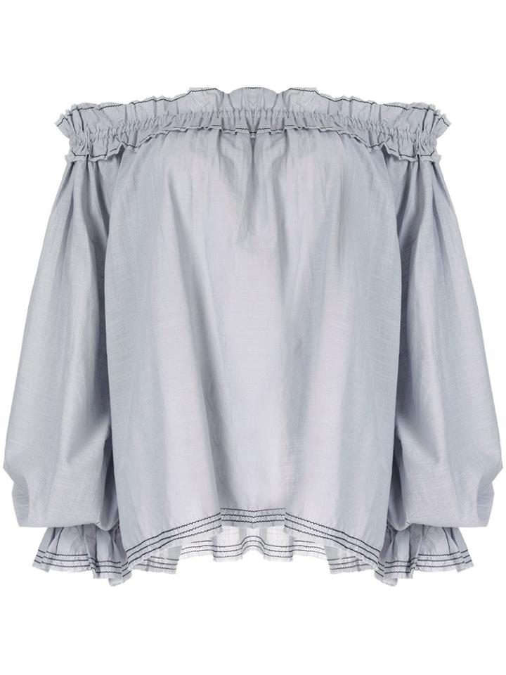 Aje Fitzroy Blouse - Grey