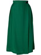 Kamperett Pleated Dagmar Skirt - Green