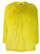 Numerootto Mara Oversized Coat - Yellow