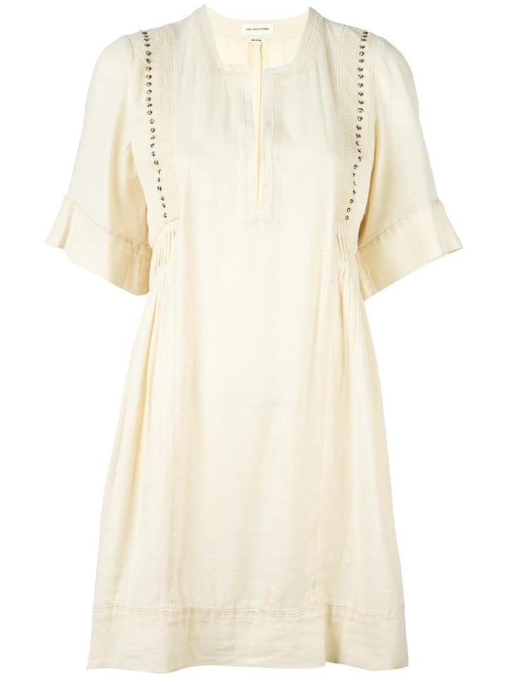 Isabel Marant Étoile Anabel Dress, Women's, Size: 38, Nude/neutrals, Cotton/viscose/brass