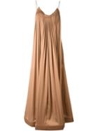 Stella Mccartney 'cassie' Dress, Women's, Size: 42, Nude/neutrals, Silk/metal (other)