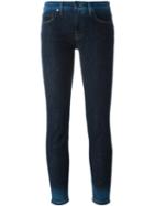 Victoria Victoria Beckham Dégradé Slim Jeans, Women's, Size: 29, Blue, Cotton/spandex/elastane