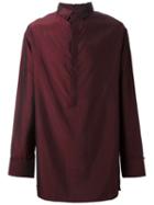 Tony Cohen Metallic Half Placket Shirt