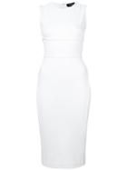 Dsquared2 Fitted Stretch Dress - White