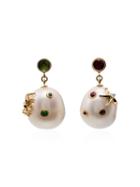 Yvonne Léon 18kt Gold And Mixed Stone Earrings - Metallic