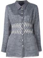 Iris Van Herpen 'maze' Jacket, Women's, Size: 40, Black, Leather/cotton