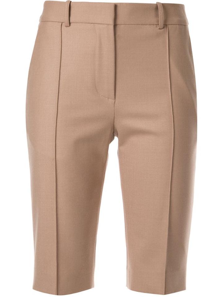 Rokh Slim-fit Tailored Shorts - Brown