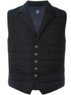 Eleventy Padded Waistcoat, Men's, Size: Xl, Blue, Polyamide/nylon