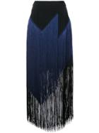 Stella Mccartney Mid-length Tassled Skirt - Blue