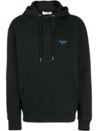 Closed Logo Embroidered Hoodie - Black