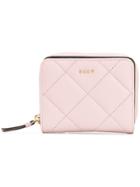 Dkny Sutton Quilted Wallet - Pink & Purple