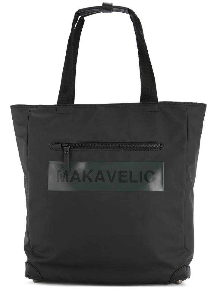 Makavelic Ludus Box Logo Tote - Black