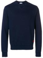 Jacob Cohen Contrast Stitch Sweatshirt - Blue